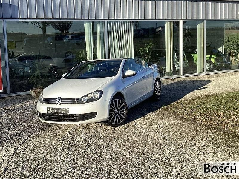 Gebraucht VW Golf Cabriolet 122 PS (89 kW) 2012 Weiß Cabrio