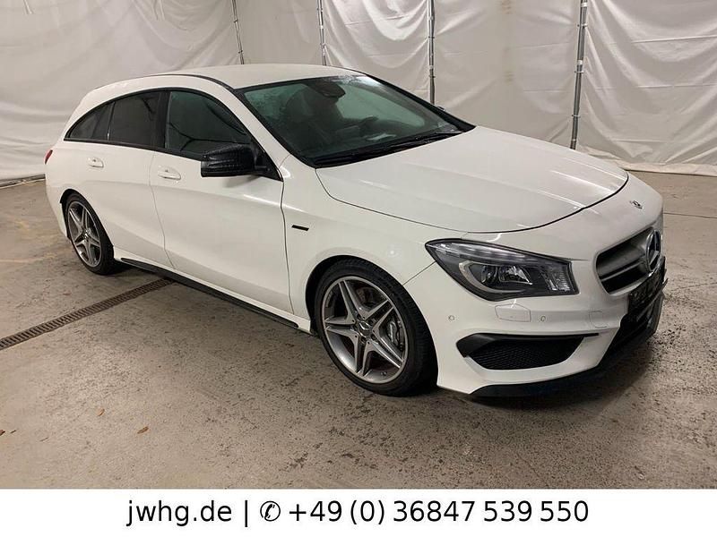 Gebraucht Mercedes CLA45 AMG AMG line 381 PS (280 kW) 2015 Weiß Limousine
