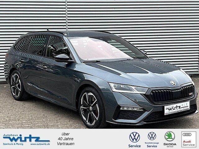 Quarzgrau (metallic) Gebraucht 2021 Skoda Octavia RS Kombi | 34.950 € (Etwas zu teuer) - Bild 1/4
