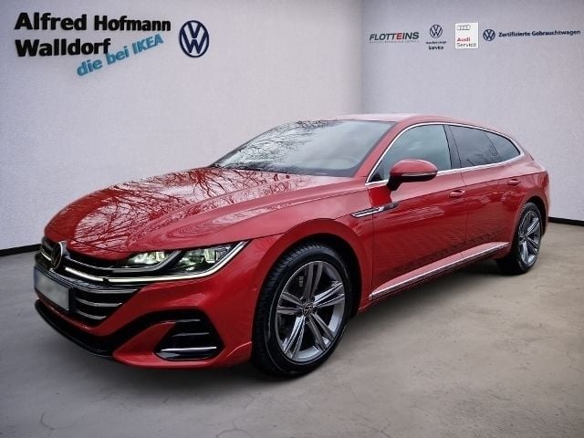 Rot metallic Gebraucht 2021 VW Arteon R-line Limousine | 28.802 € (Guter Preis) - Bild 1/4