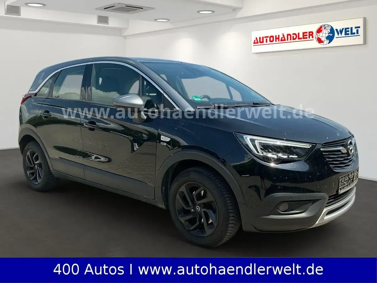 Gebraucht Opel Crossland X 120 PS (88 kW) 2019 Schwarz SUV
