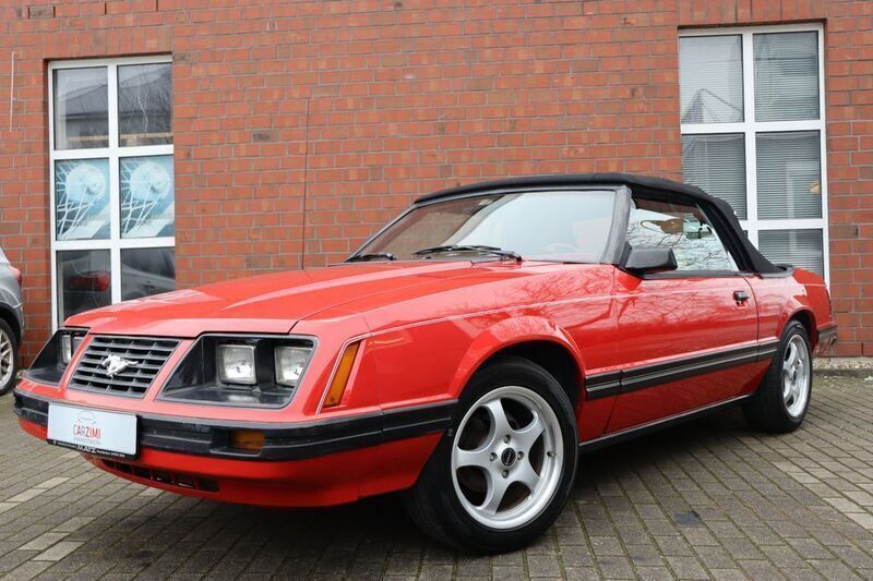 Rot Gebraucht 1988 Ford Mustang Cabrio | 6.990 € - Bild 1/4