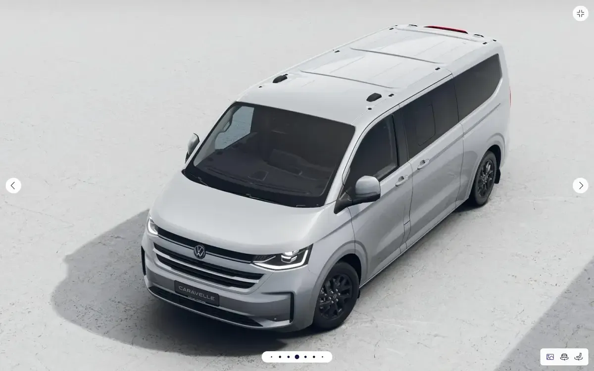 Neu VW Caravelle Style 170 PS (125 kW) 2026 Light grey metallic Van