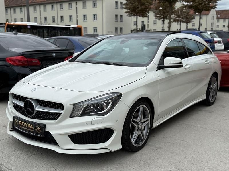 Weiß Gebraucht 2015 Mercedes CLA200 AMG Kombi | 16.999 € (Fairer Preis) - Bild 1/4