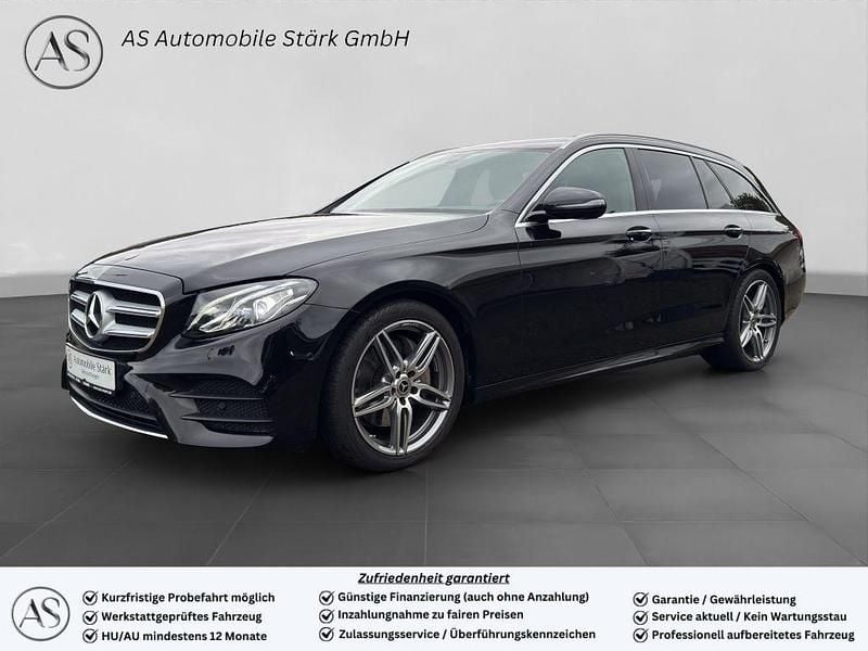 Schwarz Gebraucht 2020 Mercedes E300 AMG Limousine | 31.950 € (Superpreis) - Bild 1/4