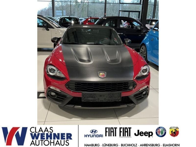 Rot Gebraucht 2017 Abarth 124 Spider Basis Cabrio | 27.430 € (Fairer Preis) - Bild 1/4