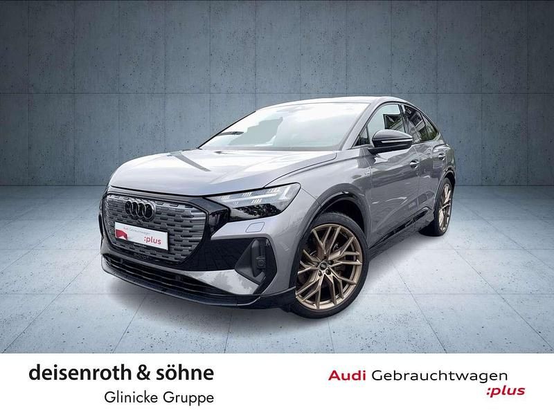 Taifungrau metallic Gebraucht 2022 Audi Q4 e-tron S-Line SUV | 38.915 € (Fairer Preis) - Bild 1/1