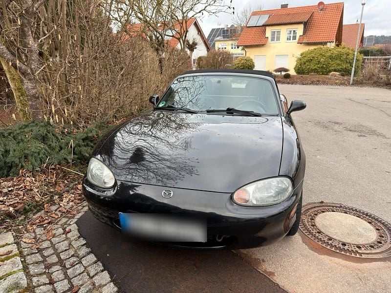 Gebraucht Mazda MX5 110 PS (80 kW) 1998 Schwarz Cabrio