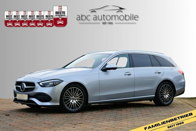 Silber Gebraucht 2023 Mercedes C220 Premium Limousine | 38.990 € (Fairer Preis) - Bild 1/4