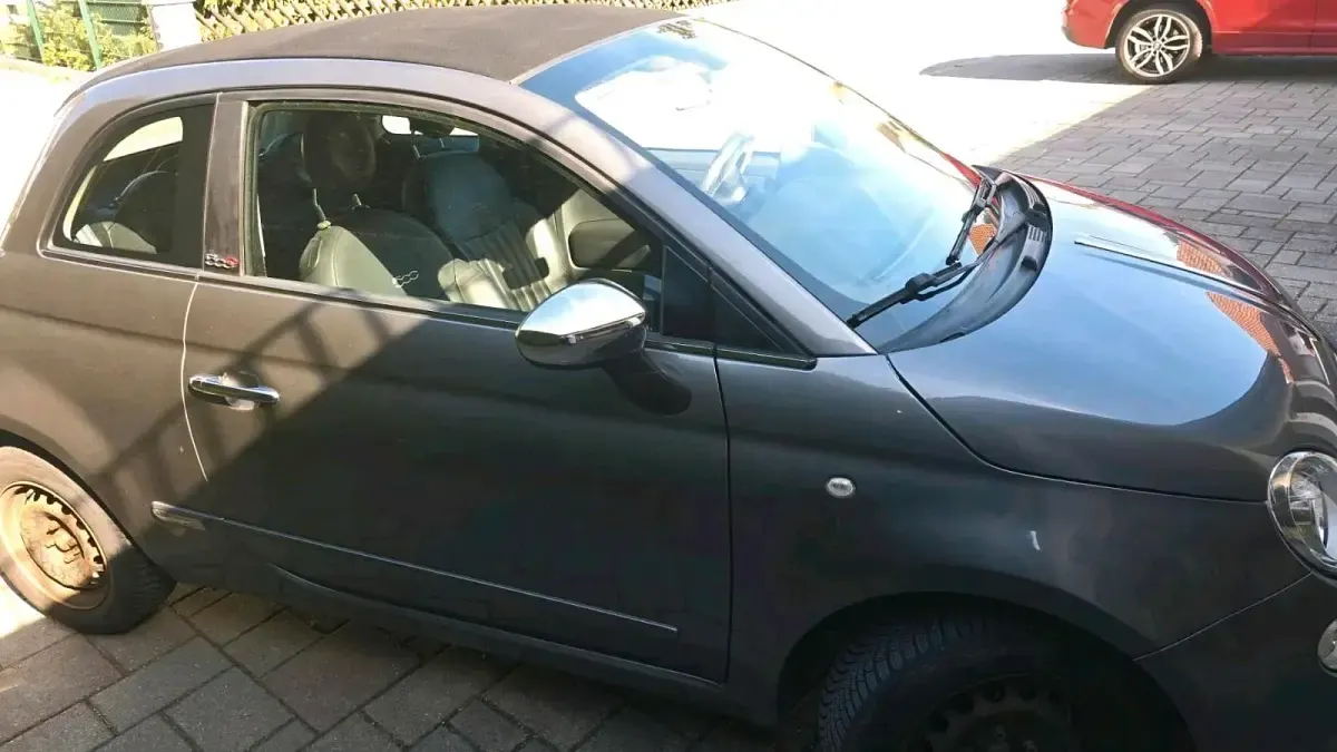 Gebraucht Fiat 500C 69 PS (50 kW) 2014 Grau Cabrio