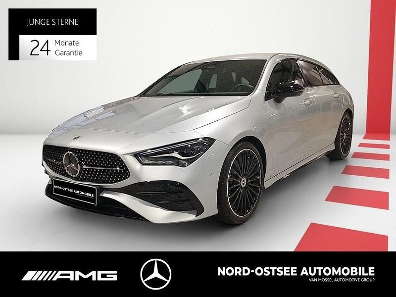Gebraucht Mercedes CLA200 AMG 150 PS (110 kW) 2025 Metalliclack hightechsilber Kombi