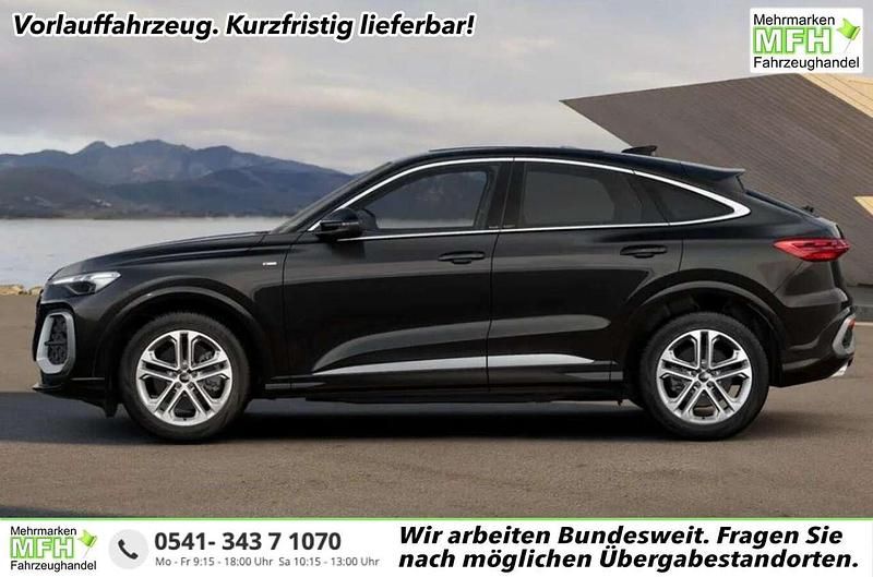 Mythosschwarz metallic Neu 2025 Audi Q5 Sportback S-Line SUV | 61.882 € (Superpreis) - Bild 1/2