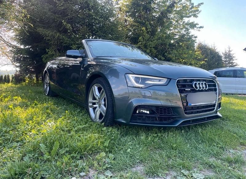 Grau Gebraucht 2012 Audi A5 Cabriolet S-Line Cabrio | 11.000 € (Guter Preis) - Bild 1/4