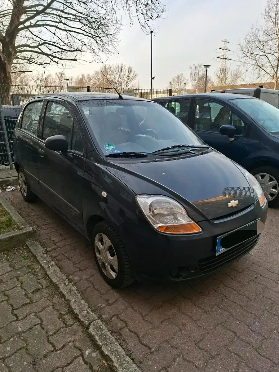 Gebraucht Chevrolet Matiz 52 PS (38 kW) 2007 Schwarz Kleinwagen