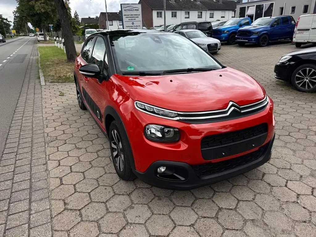 Gebraucht Citroën C3 Shine 99 PS (72 kW) 2018 Orange Kleinwagen