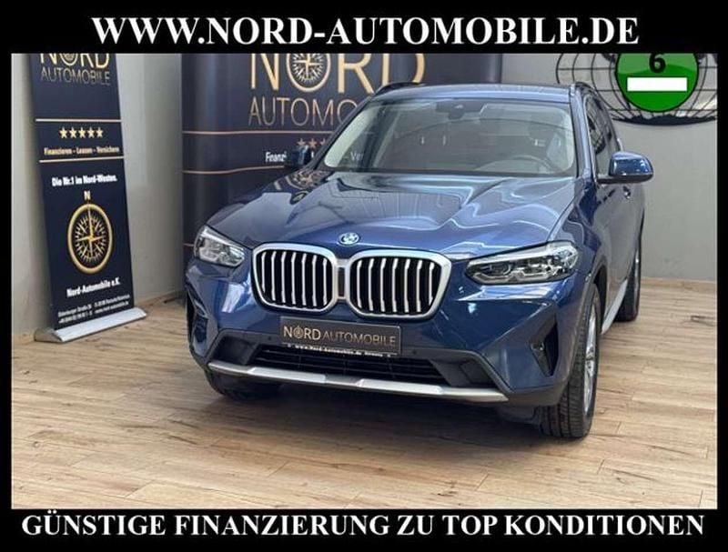 Phytonicblau metallic (metallic) Gebraucht 2023 BMW X3 Sport Line SUV | 37.450 € (Superpreis) - Bild 1/3