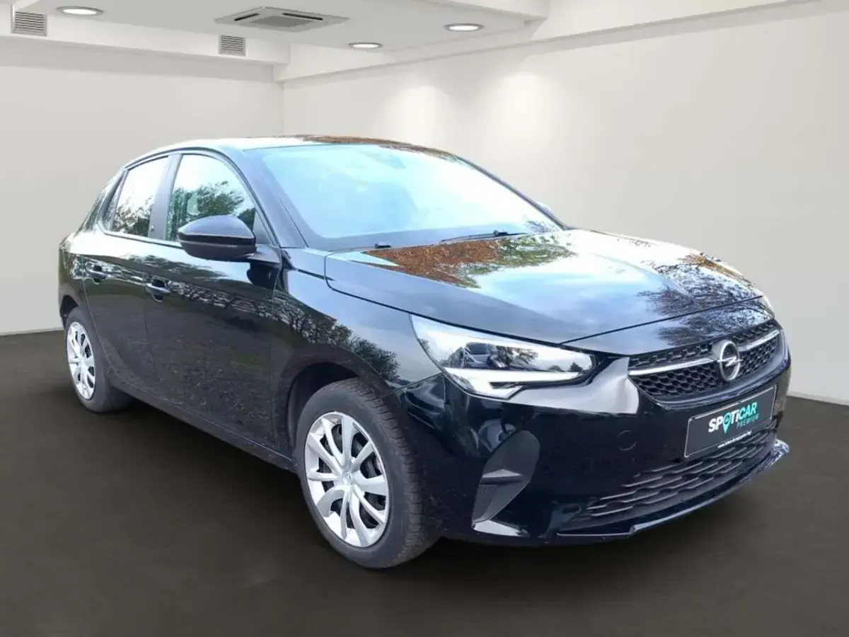 Gebraucht Opel Corsa-e Edition 100 kW (136 PS) 2022 Diamant schwarz (metallic) Kleinwagen
