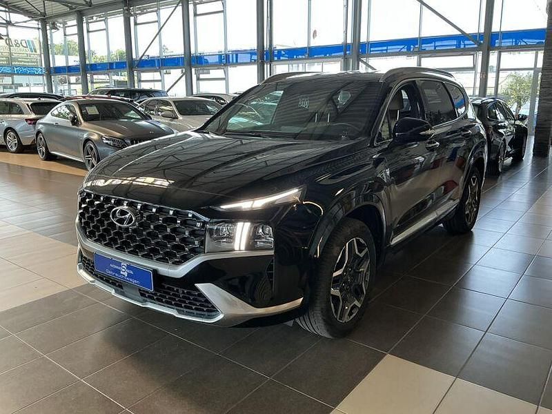 Schwarz Gebraucht 2022 Hyundai Santa Fe Signature SUV | 31.900 € (Superpreis) - Bild 1/4