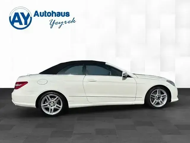 Gebraucht Mercedes E350 AMG 265 PS (194 kW) 2012 Polarweiss  unilack Cabrio