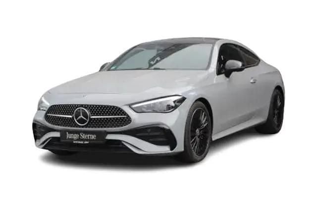 Grau Gebraucht 2024 Mercedes CLE200 AMG Coupé | 53.399 € (Teuer) - Bild 1/4