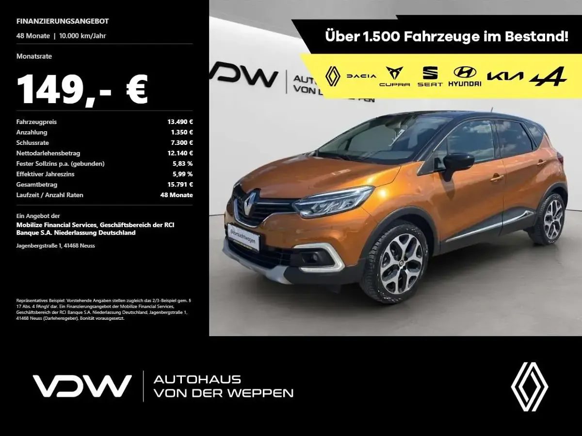 Gebraucht Renault Captur Intens 90 PS (66 kW) 2019 SUV