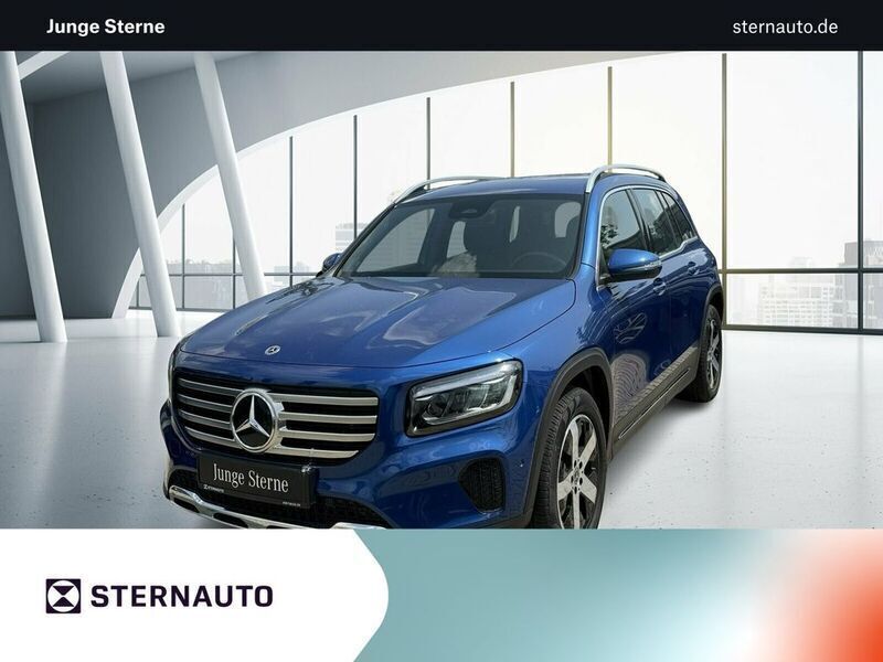 Lack spektralblau Gebraucht 2024 Mercedes GLB200 Progressive SUV | 40.460 € (Guter Preis) - Bild 1/4