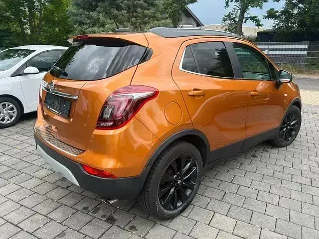 Gebraucht Opel Mokka X Color Innovation 140 PS (102 kW) 2016 Safran orange dach schwarz SUV