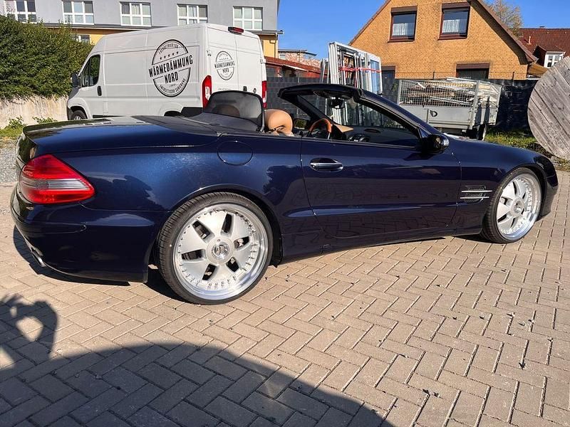 Gebraucht Mercedes SL350 272 PS (200 kW) 2008 Blau Cabrio