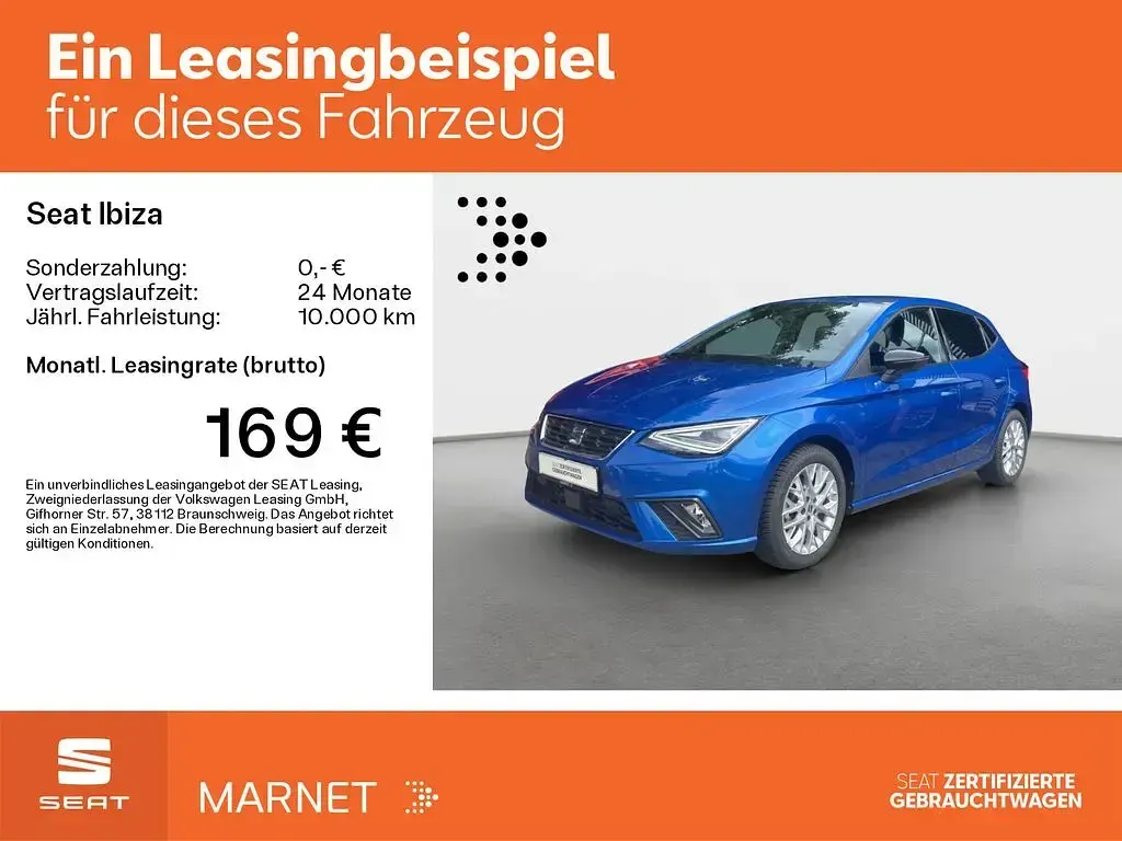 Gebraucht Seat Ibiza FR 150 PS (110 kW) 2025 Blau Kleinwagen