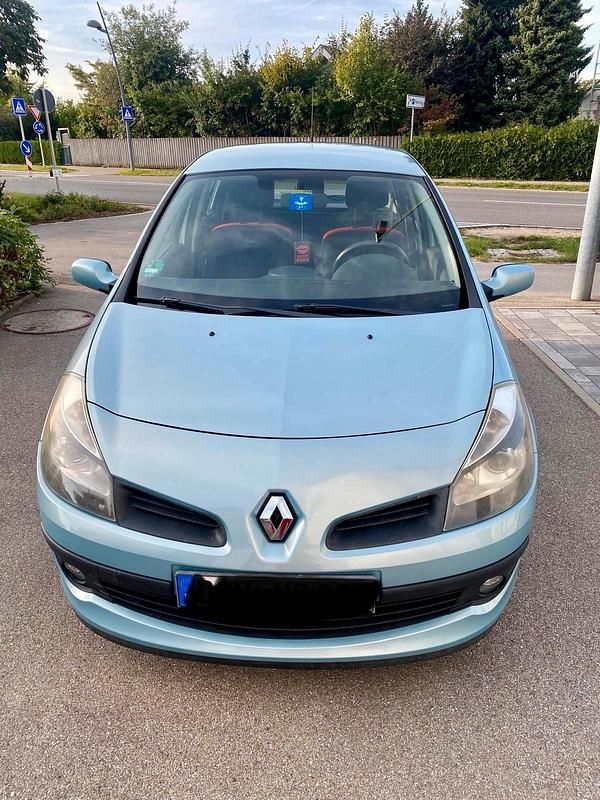Blau Gebraucht 2009 Renault Clio II Kleinwagen | 2.500 € - Bild 1/4