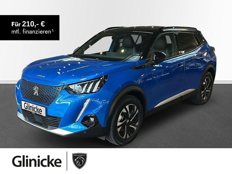 Blau Gebraucht 2021 Peugeot e-2008 GTi SUV | 18.990 € (Fairer Preis) - Bild 1/3