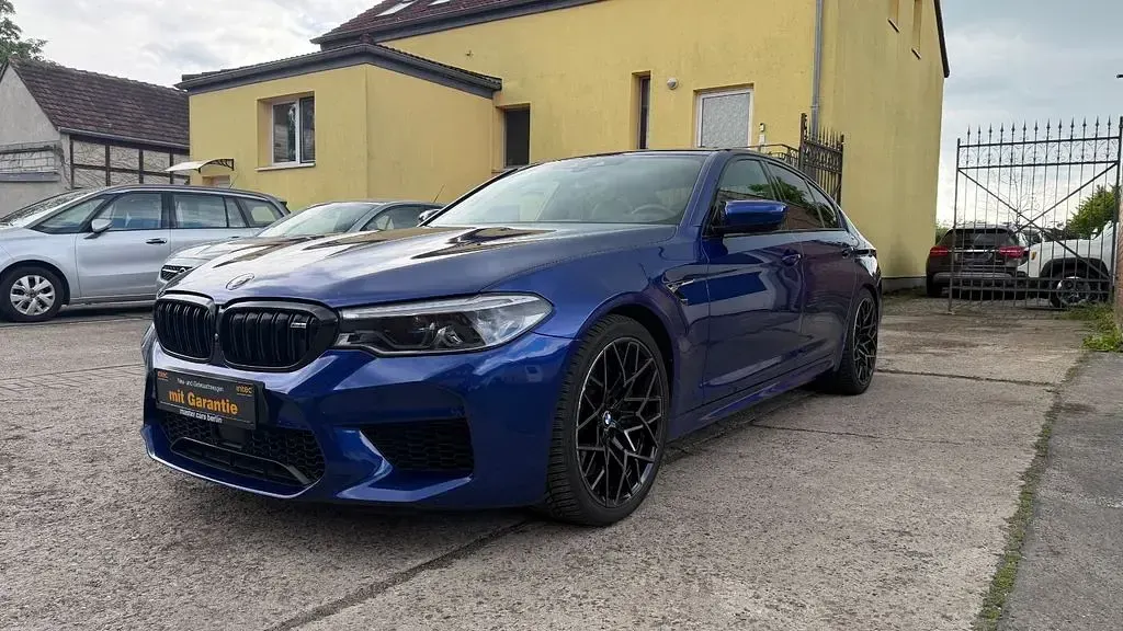 Używany BMW M5 Performance 600 KM (441 kW) 2018 Niebieski Sedan/Limuzyna