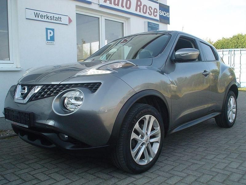 Grau Gebraucht 2016 Nissan Juke Acenta SUV | 9.950 € (Fairer Preis) - Bild 1/4