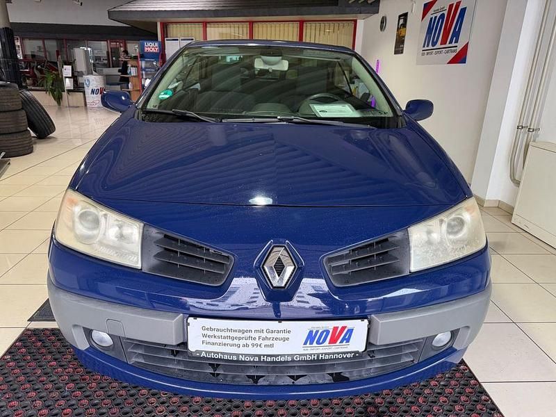 Gebraucht Renault Mégane Cabriolet Authentique 111 PS (81 kW) 2007 Blau Cabrio