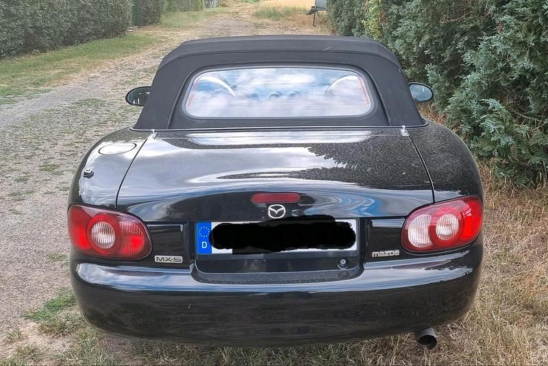 Gebraucht Mazda MX5 110 PS (80 kW) 2005 Schwarz Cabrio