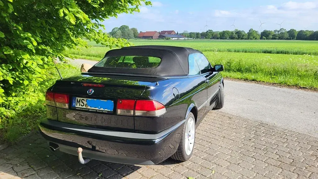 Gebraucht Saab 9-3 Cabriolet 185 PS (136 kW) 2003 Schwarz Cabrio