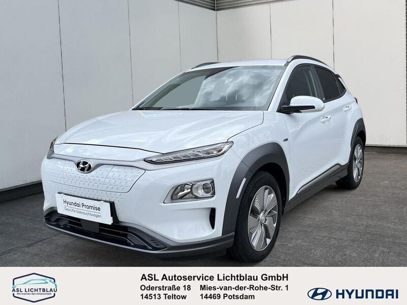 Chalk white /weiß Gebraucht 2021 Hyundai Kona Advantage SUV | 18.800 € (Fairer Preis) - Bild 1/4