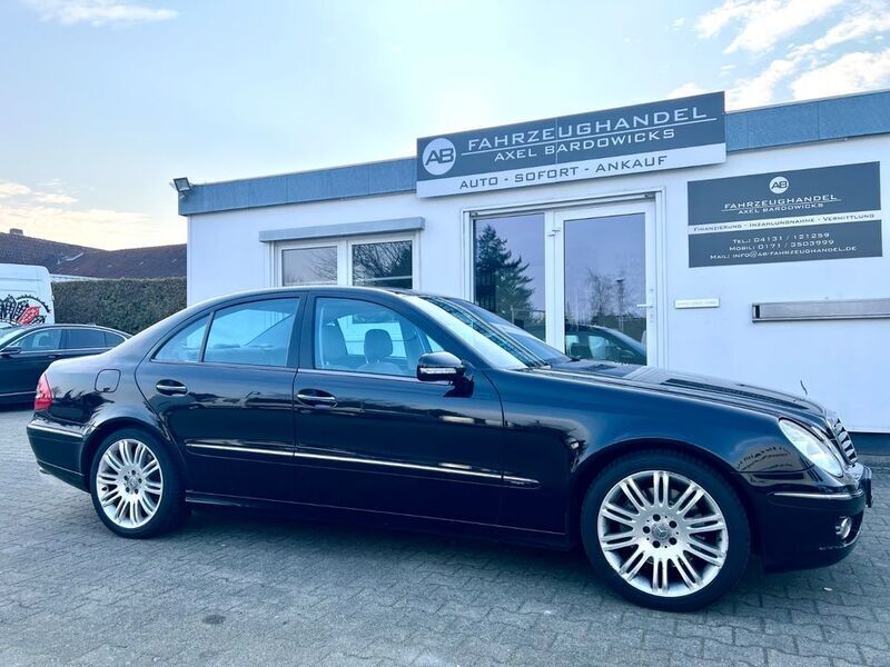 Schwarz Gebraucht 2008 Mercedes E350 Avantgarde Limousine | 7.900 € (Fairer Preis) - Bild 1/4