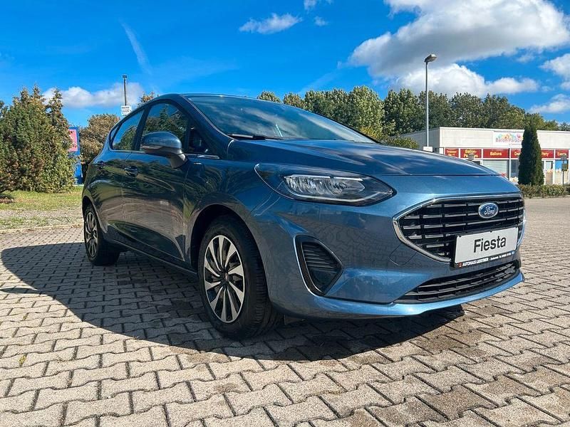 Gebraucht Ford Fiesta Titanium 125 PS (91 kW) 2023 Blau Limousine