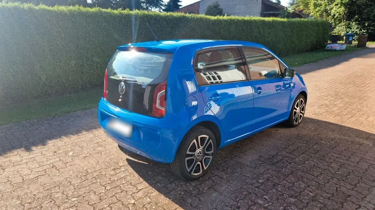 Gebraucht VW up! Cup 60 PS (44 kW) 2014 Blau Kleinwagen