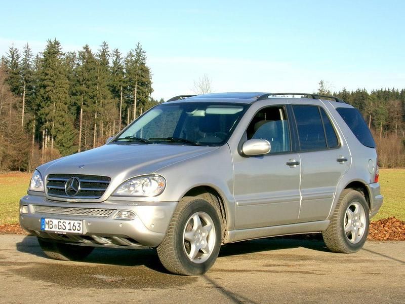 Silber Gebraucht 2003 Mercedes ML500 SUV | 7.980 € (Fairer Preis) - Bild 1/4