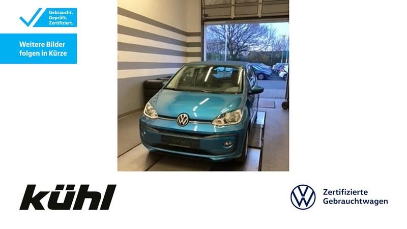 Gebraucht VW up! move up! 65 PS (47 kW) 2020 Costa azul metallic Kleinwagen