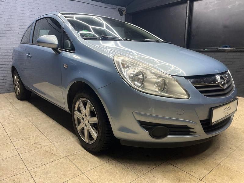 Gebraucht Opel Corsa Edition 80 PS (58 kW) 2008 Blau Kleinwagen