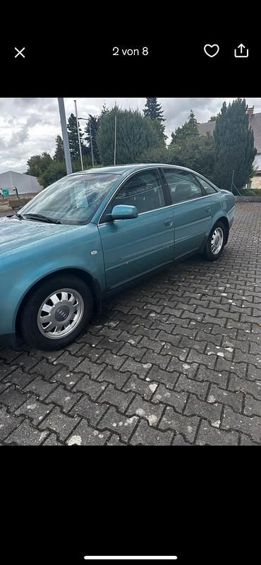 Blau Gebraucht 1999 Audi A6 Limousine | 2.800 € - Bild 1/4