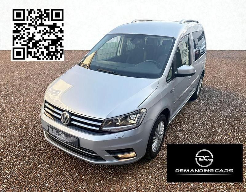 Gebraucht VW Caddy Highline 102 PS (75 kW) 2017 Silber Van / Kleinbus