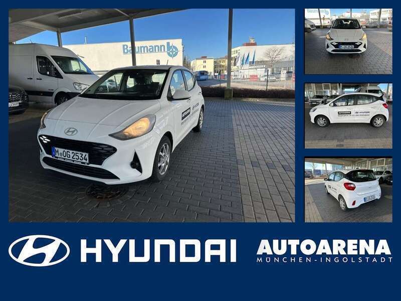 Atlas white / sol Gebraucht 2024 Hyundai i10 Trend Kleinwagen | 17.975 € (Fairer Preis) - Bild 1/4