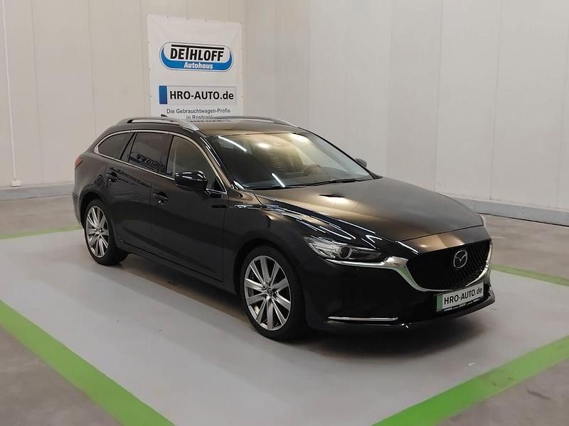 Gebraucht Mazda 6 Exclusive-Line 165 PS (121 kW) 2023 Jet black Kombi