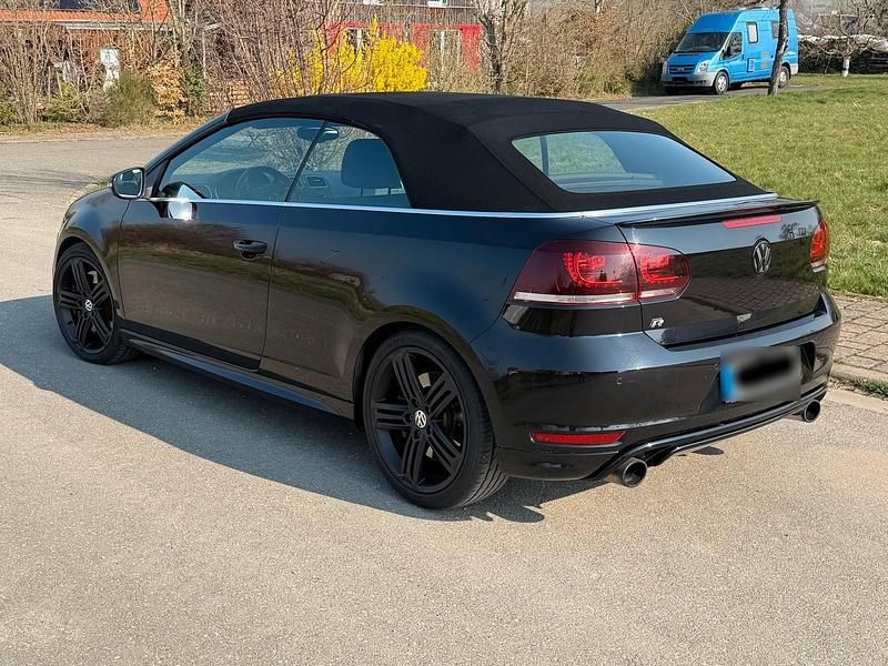 Gebraucht VW Golf Cabriolet R 265 PS (194 kW) 2013 Schwarz Cabrio