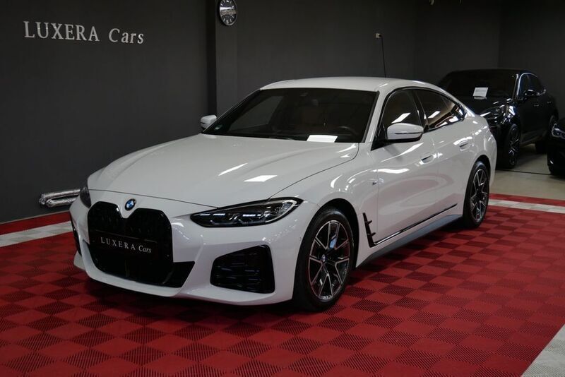 Weiß Gebraucht 2023 BMW 420 Gran Coupé M Sport Coupé | 38.990 € (Superpreis) - Bild 1/4