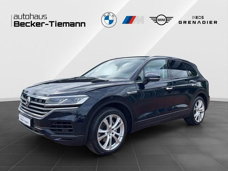 Blau Gebraucht 2020 VW Touareg SUV | 37.997 € (Guter Preis) - Bild 1/4
